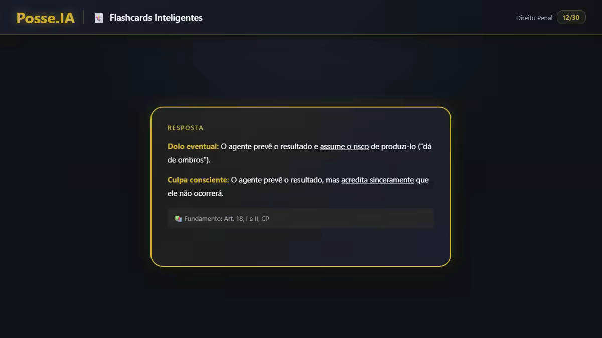 Screenshot: Flashcards
